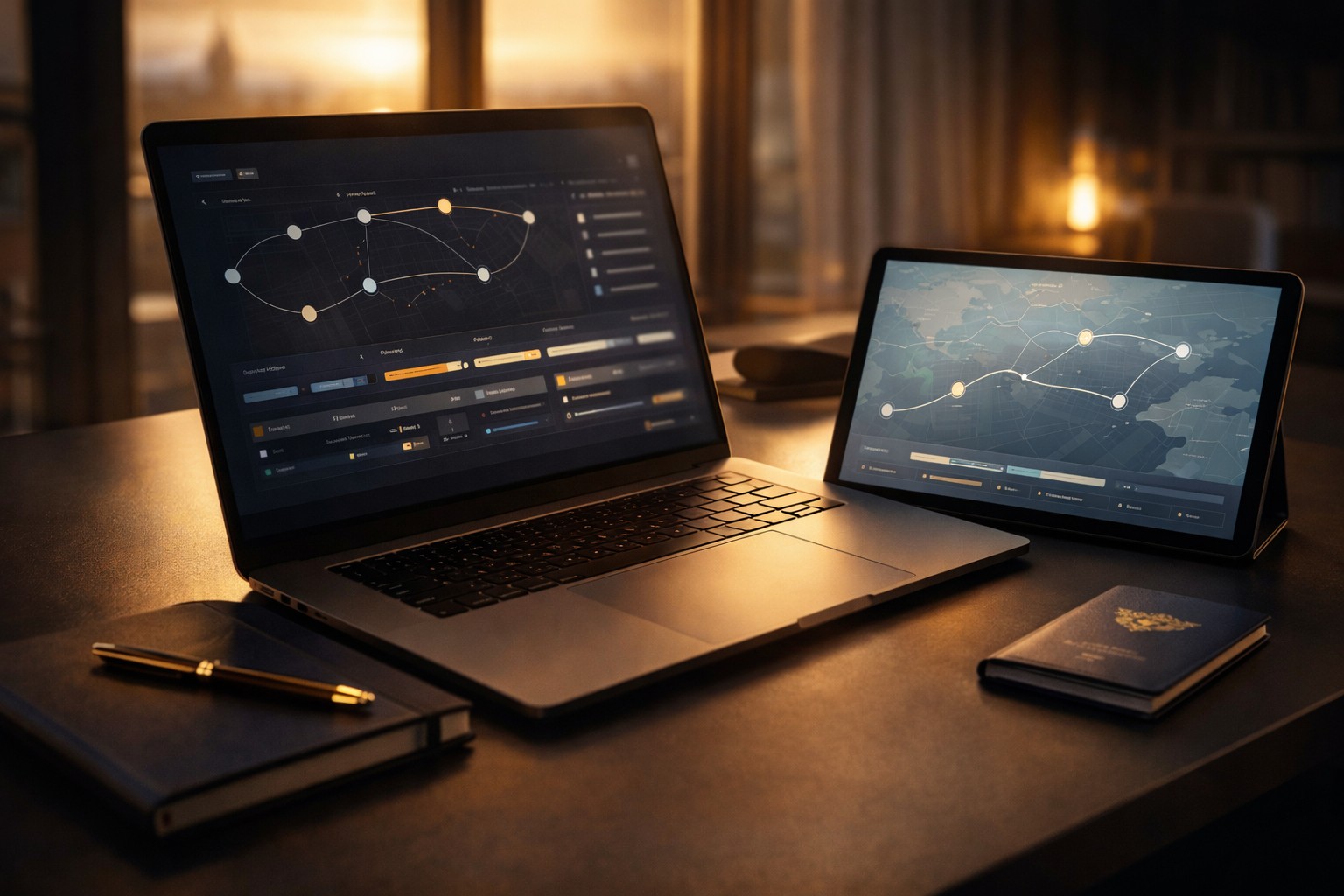 Hidayat Travel planning workspace hero image