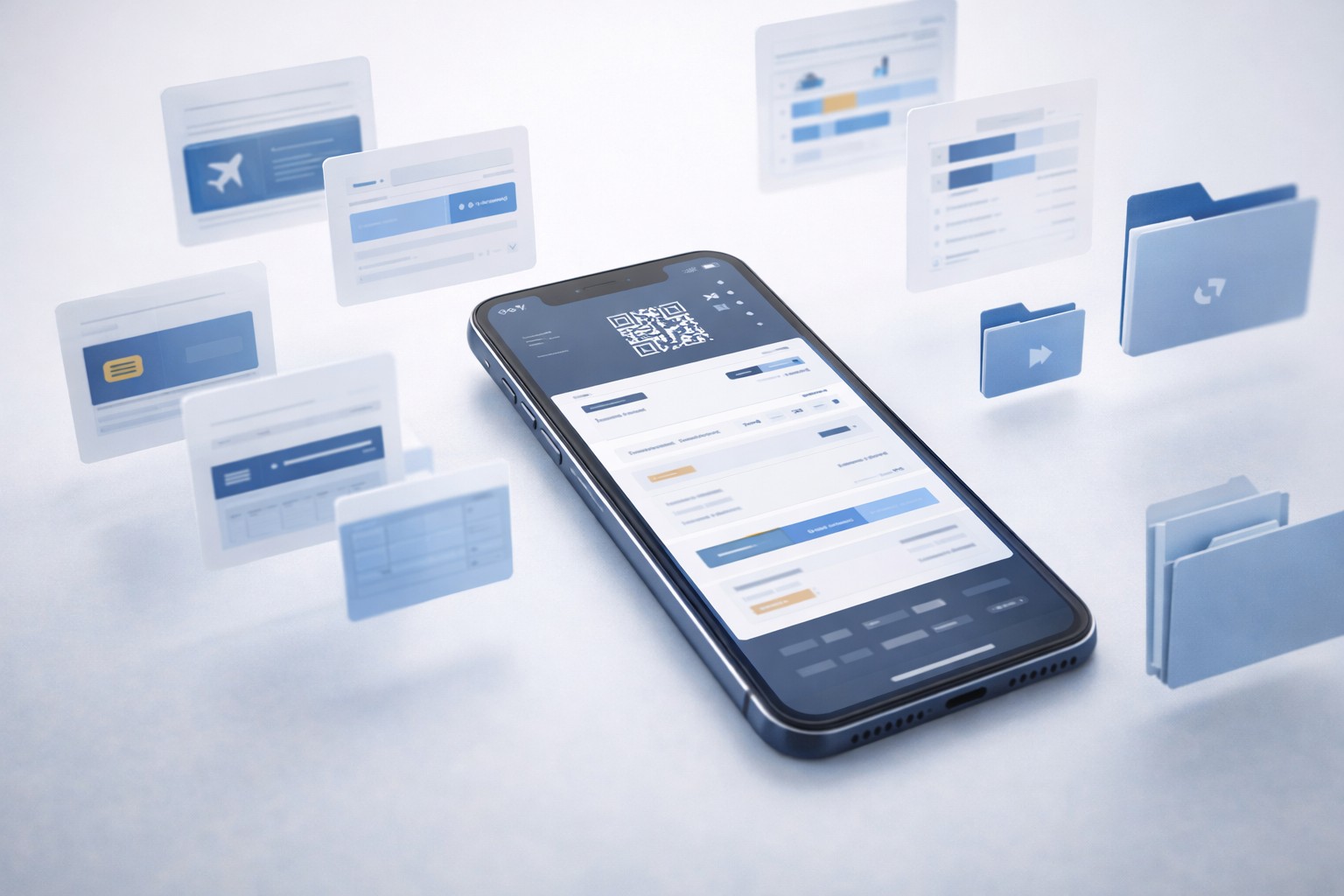 Documents and bookings organization image